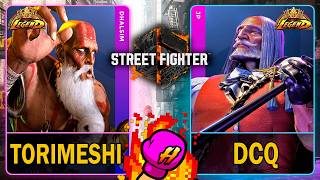SF6 Torimeshi (DHALSIM) VS DCQ (JP)🥊Street Fighter 6🥊スト6🥊4K 60ᶠᵖˢ