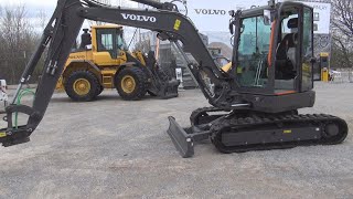 Volvo ECR50F Compact Excavator (2023) Exterior and Interior