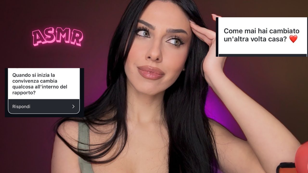ASMR RISPONDO A DOMANDE ESTREMAMENTE PERSONALI IN SOFT SPOKEN