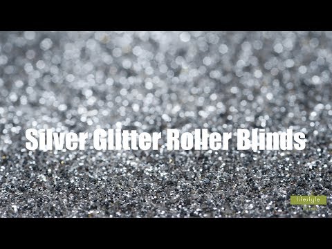 Silver Glitter Roller
