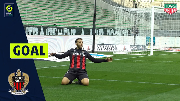Goal Amine GOUIRI (30' - OGC NICE) AS SAINT-ÉTIENNE - OGC NICE (1-3) 20/21
