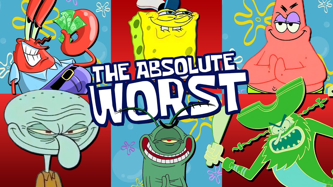 The WORST Thing EVERY Spongebob Squarepants Character Has Done