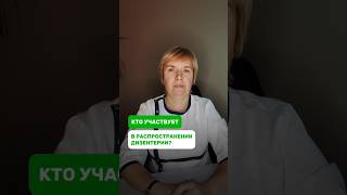 Кто участвует в распространении дизентерии?📌 #дизентерия #распространение #медицина #здоровье