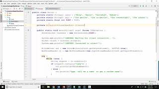 Java Socket Programming 4 - Multi-client interactive sessions