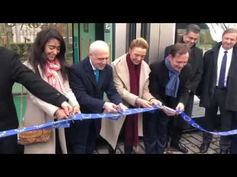 სტრასბურგის ქუჩებში ქართული ანბანით გაფორმებული ტრამვაი გამოჩნდა