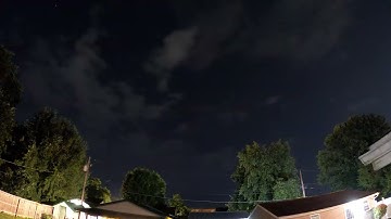 4k GoPro nightlapse lightning storm