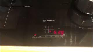 BOSCH INDUCTION HOB