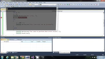 C# - Exception Handling