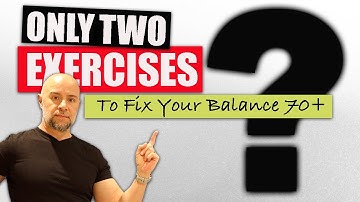 De enige 2 oefeningen die je nodig hebt om je evenwicht te herstellen (zonder apparatuur!)