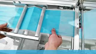 How to change the new fabric roll