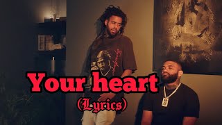 Joyner Lucas & J.Cole - Your Heart (lyrics) instrumental w/ karaoke