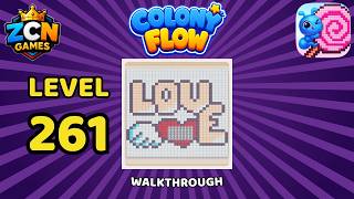 Colony Flow Level 261 Walkthrough | Full Solution