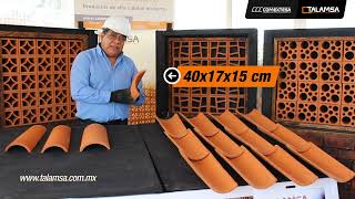 Instalación de Tejas Cónicas