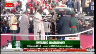 #Nigeria2015: Swearing In Ceremony Of Muhammadu Buhari Pt1 29/05/15