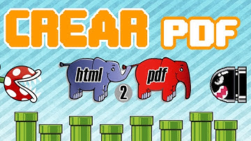 ✔️ COMO Generar PDF con HTML2PDF PHP y MYSQL