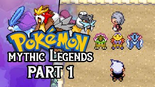 Pokemon Mythic Legends Part 1 A LEGENDARY STARTER Pokemon Rom Hack Gameplay Walkthrough screenshot 5