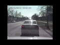 Texting and driving dashcam footage