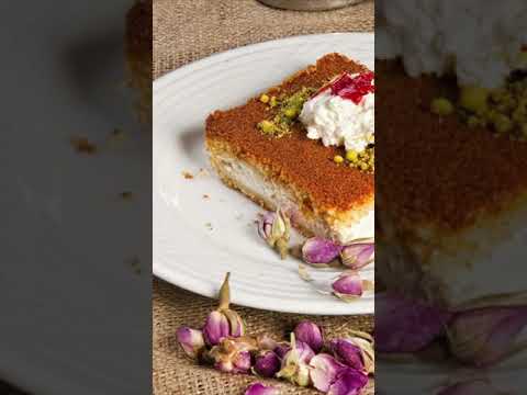فرك الكنافة الناعمة بالسميد