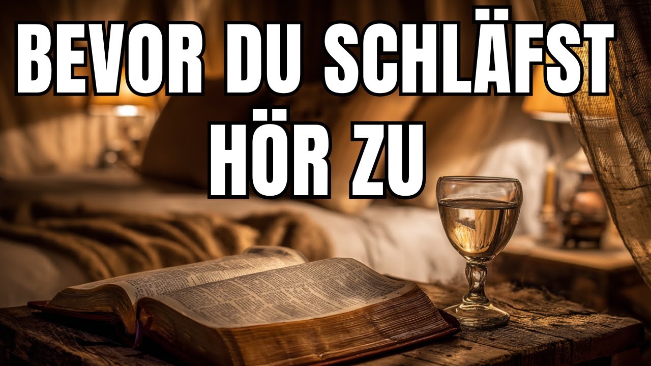 Bevor du einschläfst – Gott hat heute etwas zu dir zu sagen
