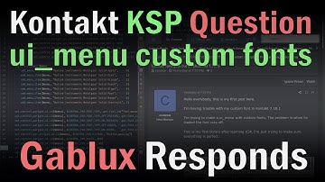 Kontakt KSP Scripting - Custom fonts on a ui_menu question? Gablux responds