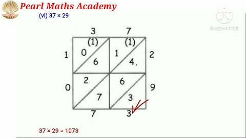 4th std Maths | Term 2 | Unit - 2 | Numbers | Multiplication by Lattice Algorithm | Exercise - 2.1