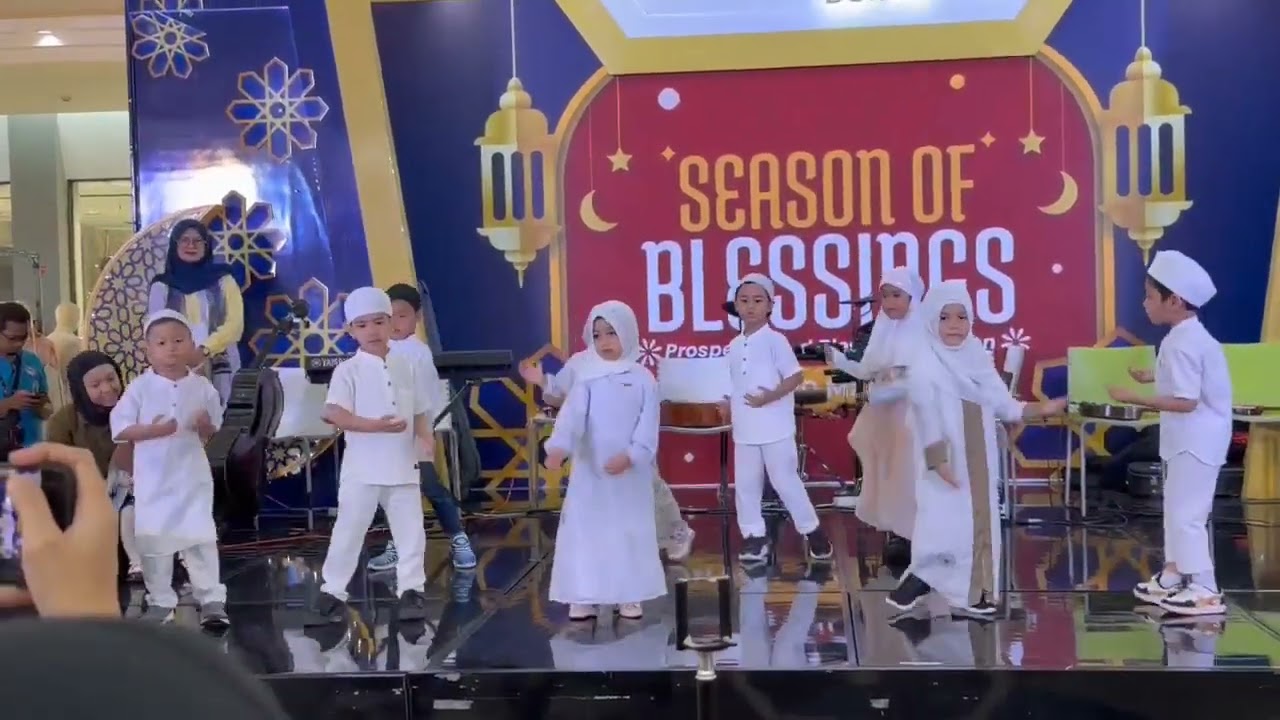 Ramadhan anak TK, Perform Tari Qalbi Fil Madinah