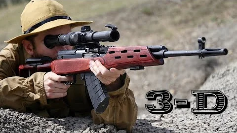 Shooting SKS Dragunov "Bubba" Build (feat. Sasha)