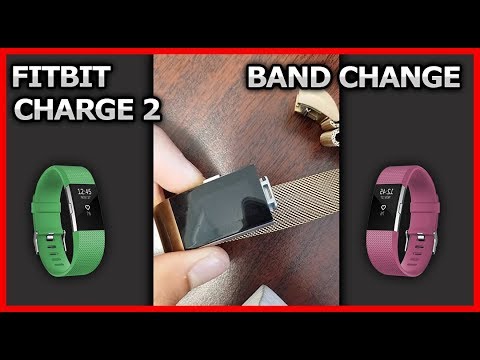 FITBIT CHARGE 2 - CHANGE BAND - YouTube