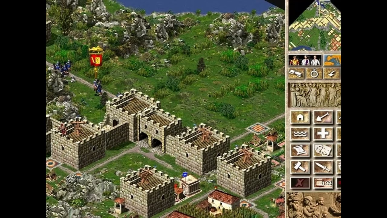 Emperor's legions wiped-out by city defences | Caesar III