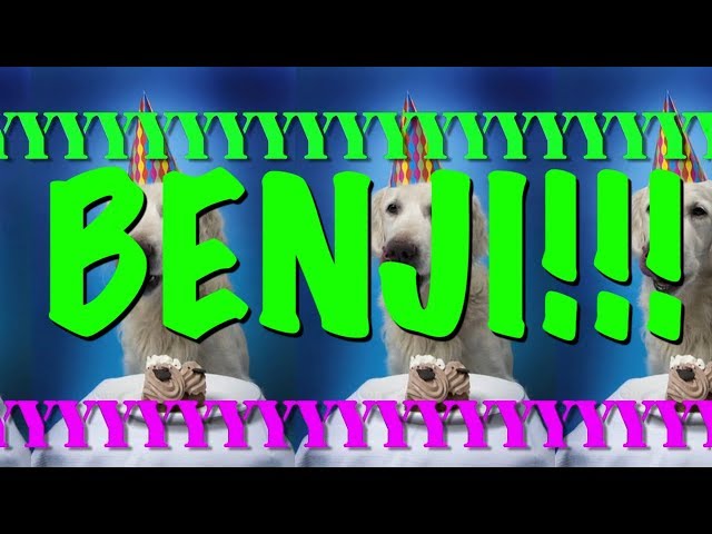 HAPPY BIRTHDAY BENJI! - EPIC Happy Birthday Song
