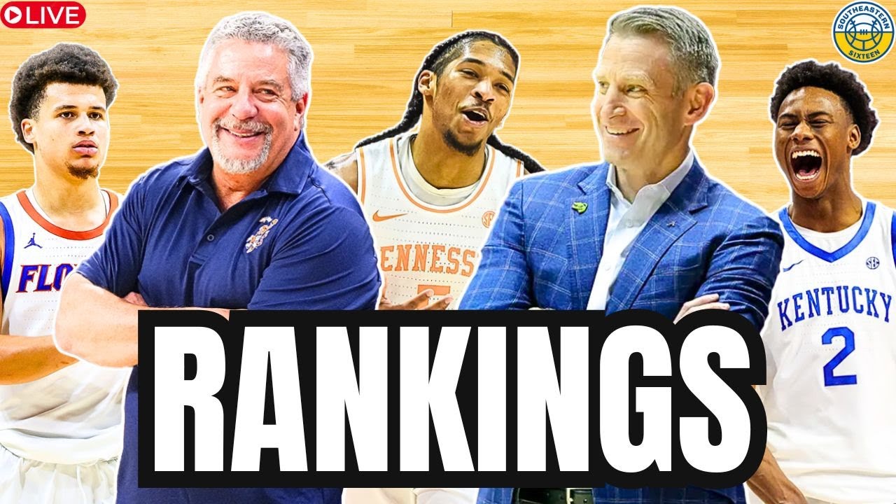 SEC Basketball Power Rankings The Top 5 Debate YouTube