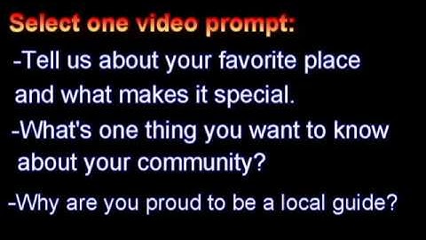 Connect Live 2019 - 9 tips to make application video - Google Local Guide