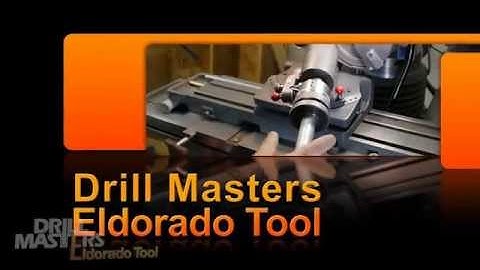 DrillMasters Eldorado Tool Model "B" Sharpening Video