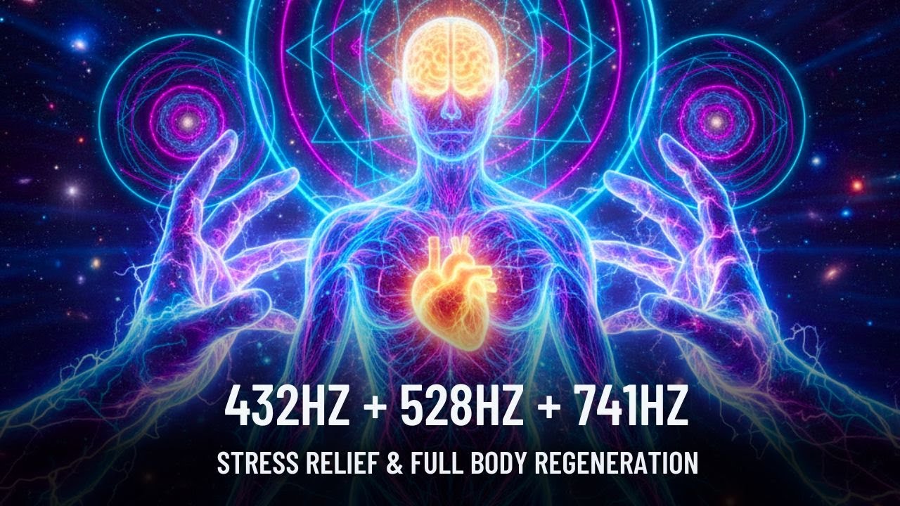 396Hz + 285Hz + 432Hz + 963Hz + 528Hz 🌌 Deepest Healing - Heals All Damages in the Body