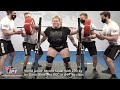 World Junior Record Squat with 290 kg by Daria Efimtseva ROC in 84+ kg class