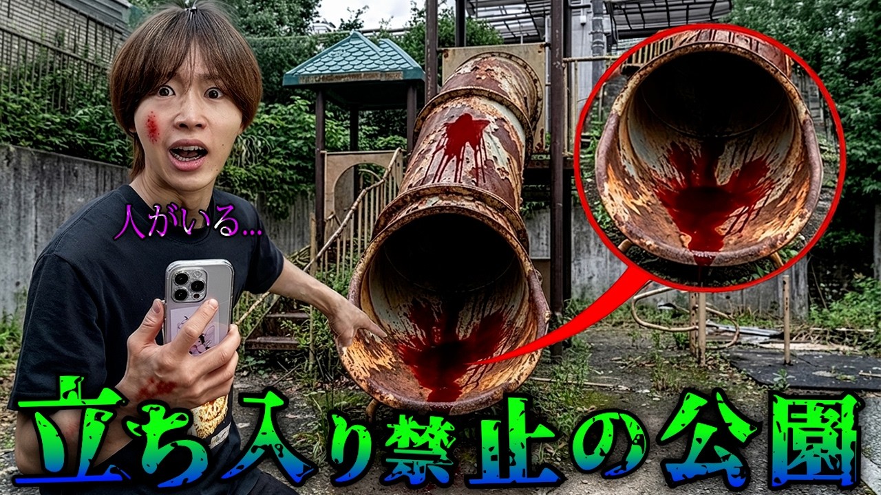 「立ち入り禁止の公園」５つで遊んだ、怪我人続出...来るんじゃなかったわ