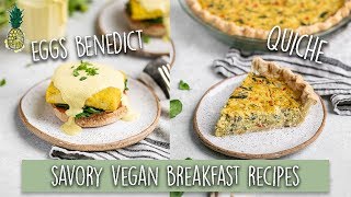 Savory Vegan Breakfast Recipes | Cooking Challenge Chris vs. Jasmine