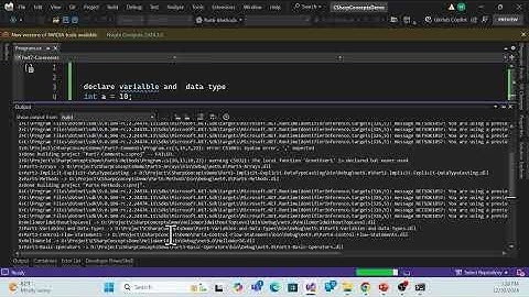 Comments in c# | C Sharp | Beginner Concepts | part 7