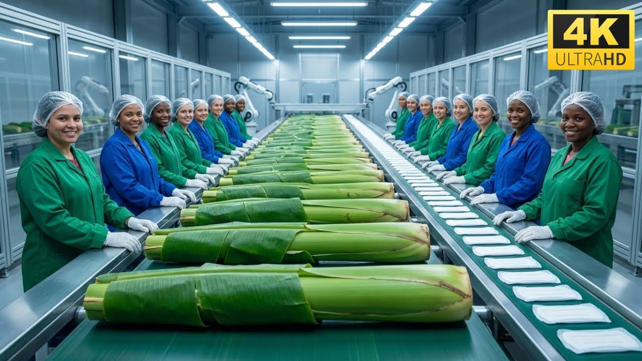 From Banana Tree to Fabric 🌿 | Full Documentary – Fiber, Yarn & Weaving Process