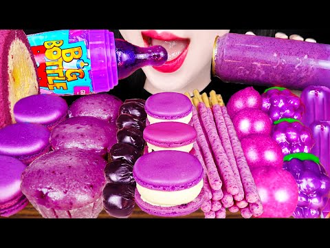 ASMR EDIBLE BOTTLE POP, SMOOTHIE, <strong>MACARON</strong> 먹는 보틀팝, 스무디, 마카롱 먹방 MUKBANG, EATING