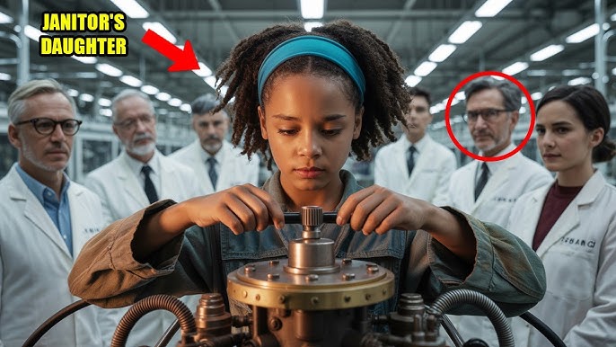 Black Janitor's Daughter Gets MOCKED by Engineers… Until She Fixes an Engine DEAD for 10 YEARS - YouTube