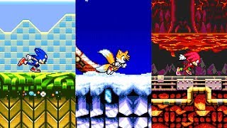 SONIC ADVANCE 2 MANIA EDITION COMPLETE | Sonic Mania Mod Gameplay Showcase