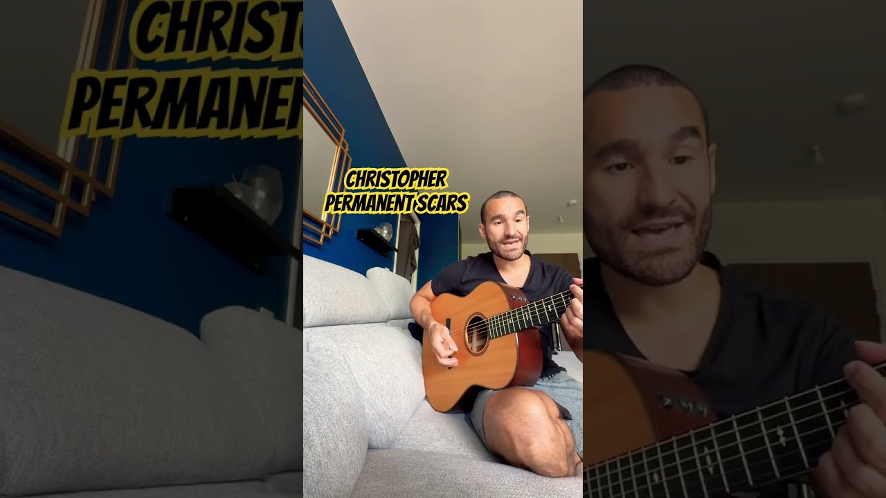 CHRISTOPHER « Permanent scars » ▪️ Alex Cloutier version acoustique #coversong #artist #coversong