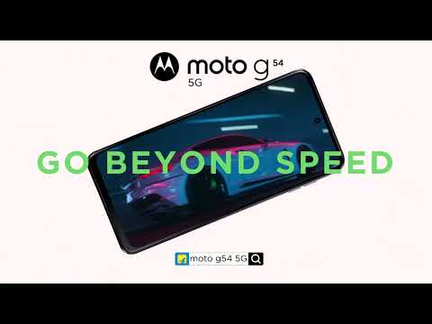 Go Beyond Speed With Motog54 5G Featuring Segments 1St 12256Gb 5G Smartphone | Launching 6 Sept.