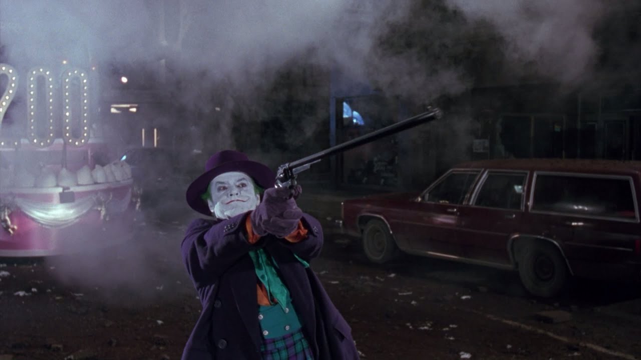 Batman - Batwing vs Joker's Big Gun - YouTube