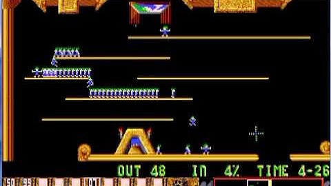 Lemmings 1 Fun Level 3 Tailor-made for blockers.mpg