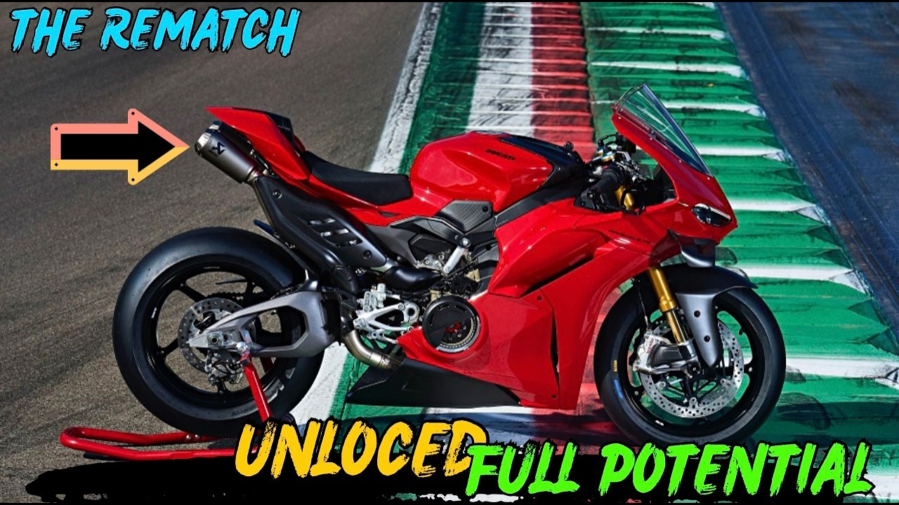 New Ducati V4 vs GSXR 1000R REMATCH ... He Finally Unlocked It 😳 (Who Wins?) Ride 6