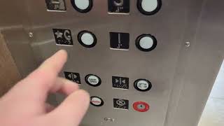 FINAL RIDE: 1960's OTIS (GAL slap-on) Traction IMS Elevator - Gant North, UCONN, Storrs CT