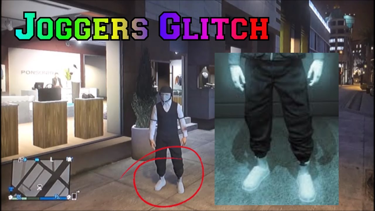 How to get and save the joggers with any shoes GTA 5 Online PS3 YouTube
