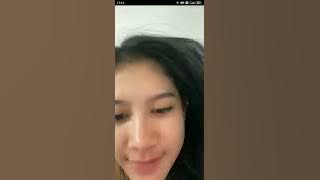 Syania putri cantik live tiduran